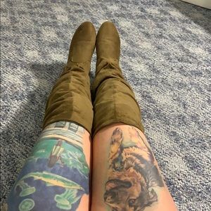 Room of Fashion Over The Knee Boots (Brown)